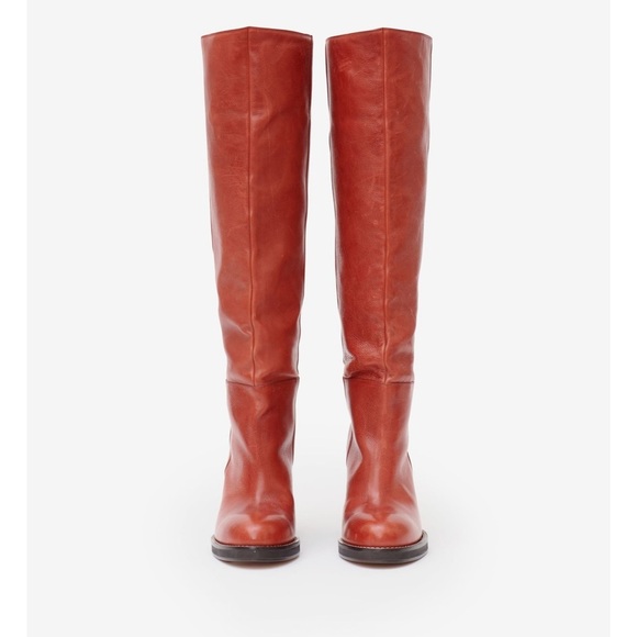 Isabel Marant LELIA LEATHER KNEE BOOTS US 8.5/Euro 39 - Picture 4 of 10